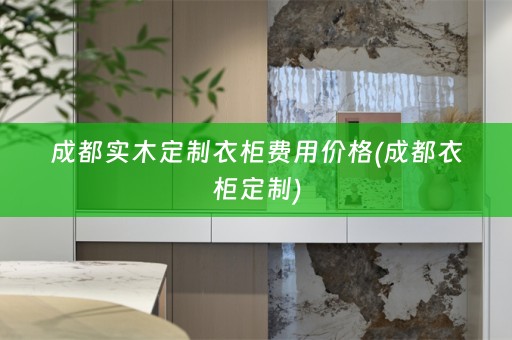 成都实木定制衣柜费用价格(成都衣柜定制)