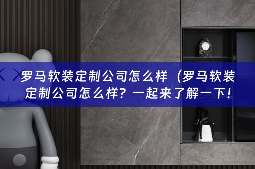 罗马定制公司怎么样？一起来了解一下！）