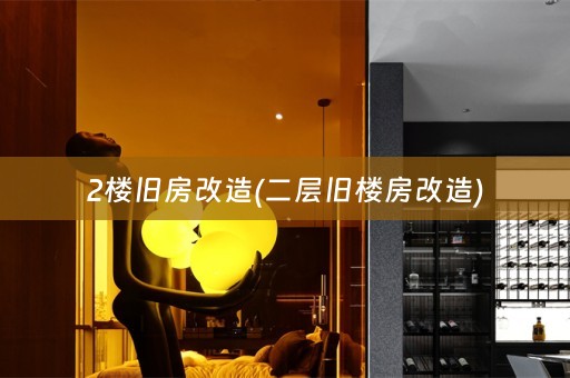2楼旧房改造(二层旧楼房改造)