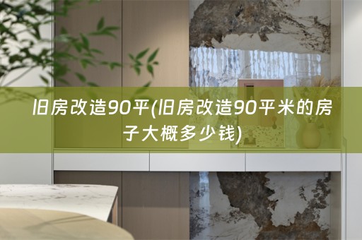 旧房改造90平(旧房改造90平米的房子大概多少钱)