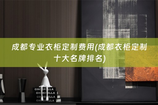 成都专业衣柜定制费用(成都衣柜定制十大名牌排名)