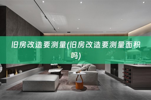 旧房改造要测量(旧房改造要测量面积吗)