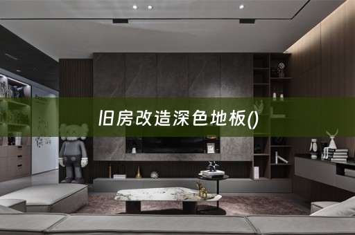 旧房改造深色地板()