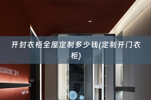开封衣柜多少钱(定制开门衣柜)