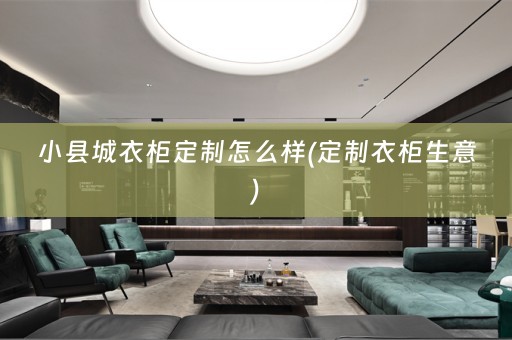 小县城衣柜定制怎么样(定制衣柜生意)