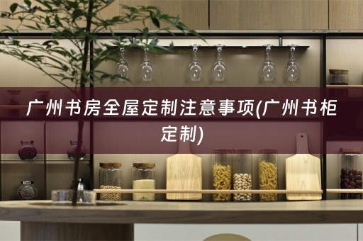 广州书房注意事项(广州书柜定制)