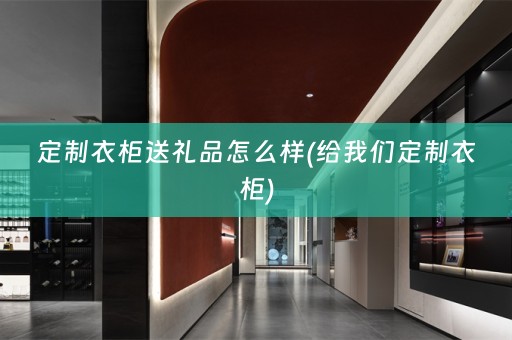 定制衣柜送礼品怎么样(给我们定制衣柜)