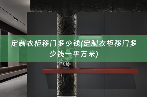 定制衣柜移门多少钱(定制衣柜移门多少钱一平方米)