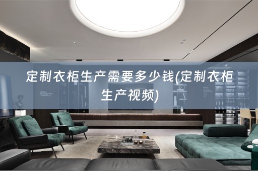 定制衣柜生产需要多少钱(定制衣柜生产视频)