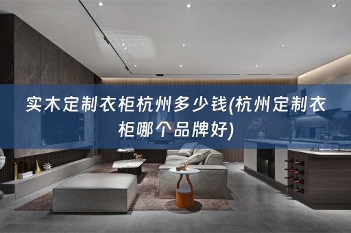 实木定制衣柜杭州多少钱(杭州定制衣柜哪个品牌好)