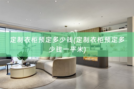 定制衣柜预定多少钱(定制衣柜预定多少钱一平米)