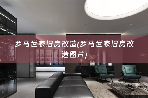 罗马世家旧房改造(罗马世家旧房改造图片)