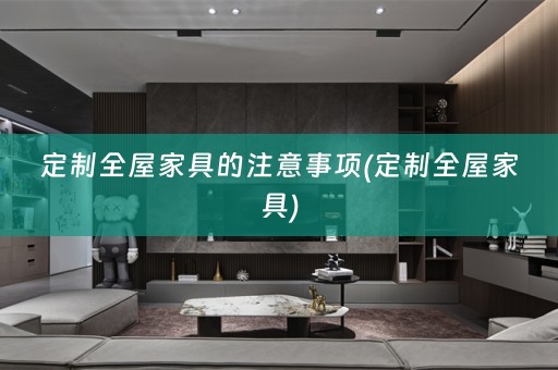 定制全屋家具的注意事项(定制全屋家具)
