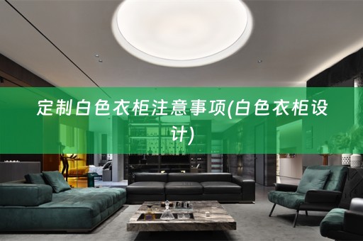 定制白色衣柜注意事项(白色衣柜设计)