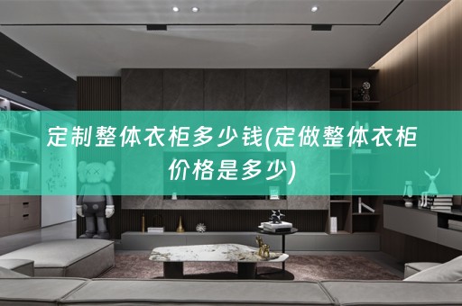 定制整体衣柜多少钱(定做整体衣柜价格是多少)