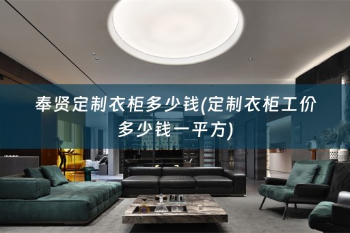 奉贤定制衣柜多少钱(定制衣柜工价多少钱一平方)