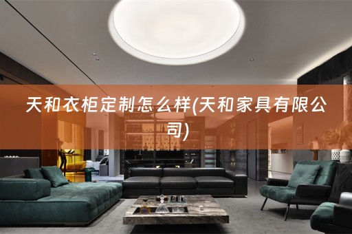 天和衣柜定制怎么样(天和家具有限公司)