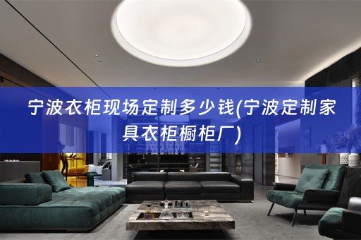 宁波衣柜现场定制多少钱(宁波定制家具衣柜橱柜厂)