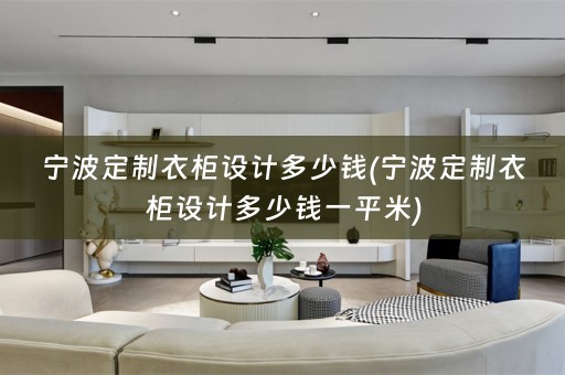 宁波定制衣柜设计多少钱(宁波定制衣柜设计多少钱一平米)