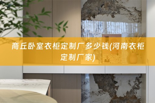 商丘卧室衣柜定制厂多少钱(河南衣柜定制厂家)