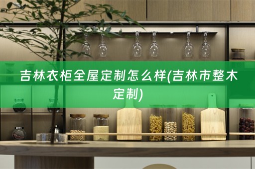 吉林衣柜怎么样(吉林市整木定制)