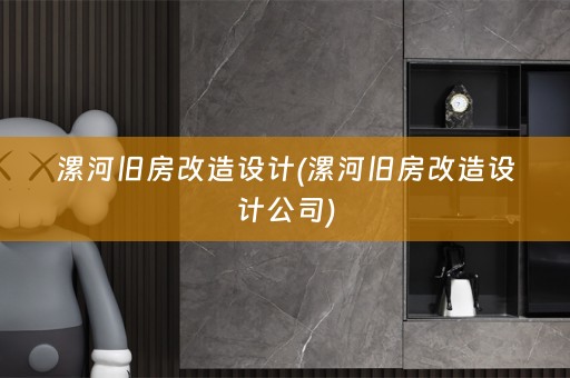 漯河旧房改造设计(漯河旧房改造设计公司)