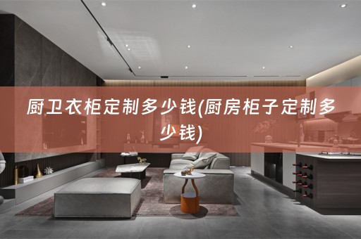 厨卫衣柜定制多少钱(厨房柜子定制多少钱)