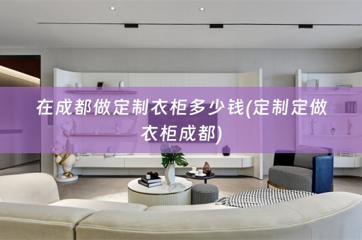 在成都做定制衣柜多少钱(定制定做衣柜成都)