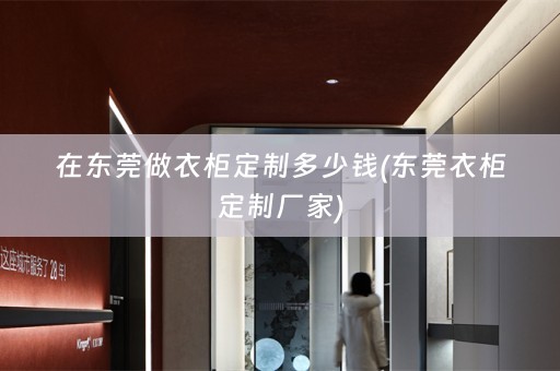 在东莞做衣柜定制多少钱(东莞衣柜定制厂家)