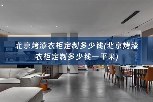 北京烤漆衣柜定制多少钱(北京烤漆衣柜定制多少钱一平米)