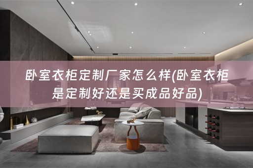 卧室衣柜定制厂家怎么样(卧室衣柜是定制好还是买成品好品)