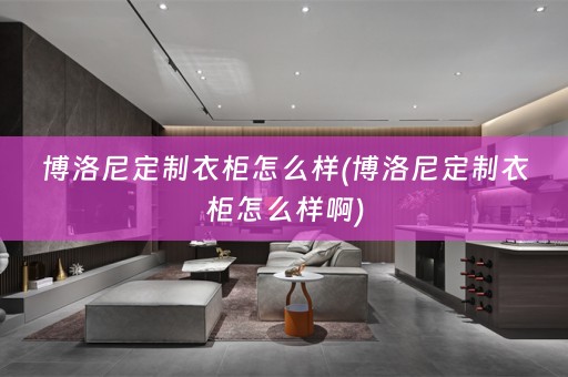 博洛尼定制衣柜怎么样(博洛尼定制衣柜怎么样啊)
