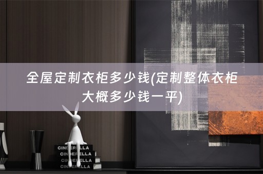 衣柜多少钱(定制整体衣柜大概多少钱一平)