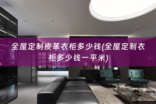 衣柜多少钱一平米)