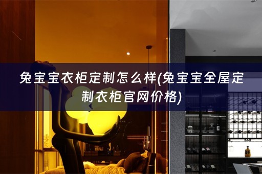 兔宝宝衣柜定制怎么样(兔宝宝衣柜官网价格)