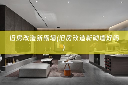 旧房改造新砌墙(旧房改造新砌墙好吗)