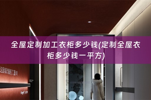 加工衣柜多少钱(定制全屋衣柜多少钱一平方)