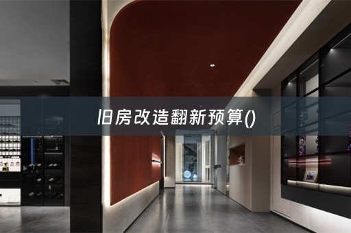 旧房改造翻新预算()