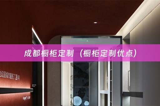 成都橱柜定制（橱柜定制优点）