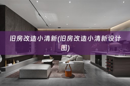 旧房改造小清新(旧房改造小清新设计图)