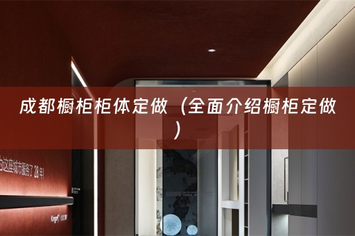 成都橱柜柜体定做（全面介绍橱柜定做）