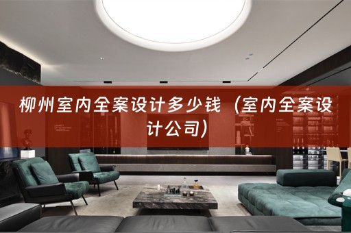 柳州室内公司）