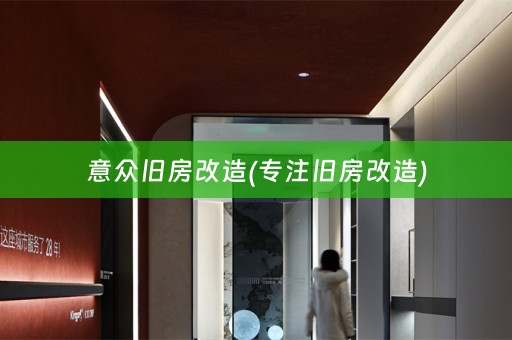 意众旧房改造(专注旧房改造)