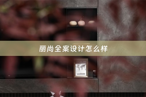 丽尚全案设计怎么样