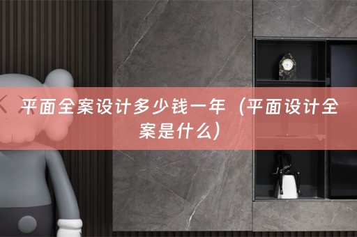平面全案设计多少钱一年（平面设计全案是什么）