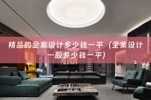 精品的全案设计多少钱一平（全案设计一般多少钱一平）