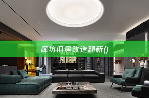 廊坊旧房改造翻新()