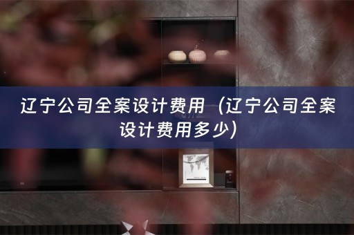 辽宁公司全案设计费用（辽宁公司全案设计费用多少）