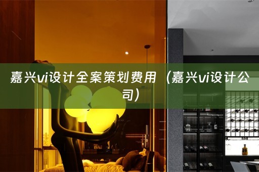 嘉兴vi设计全案策划费用（嘉兴vi设计公司）