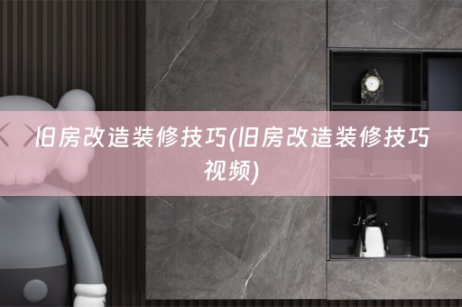 旧房改造装修技巧(旧房改造装修技巧视频)